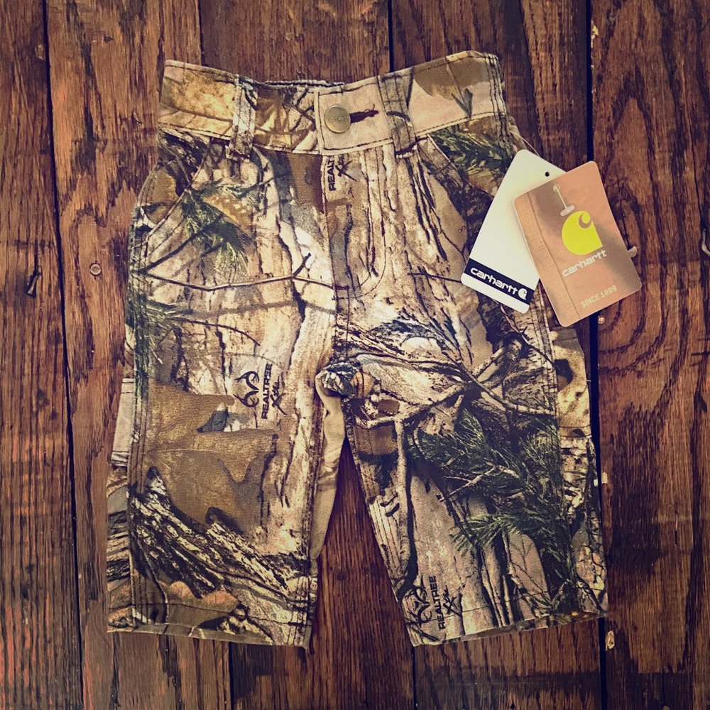 Carhartt 3M Baby Boy Camouflage Pants NEW